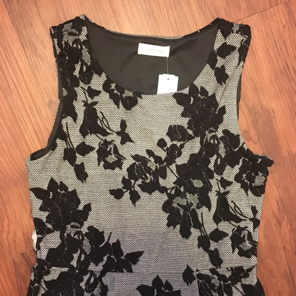 Gray / black dress - Picture 2 of 2